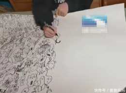 江蘇6歲女孩酷愛畫畫，“成品”叫人驚豔，媽媽發聲惹爭議